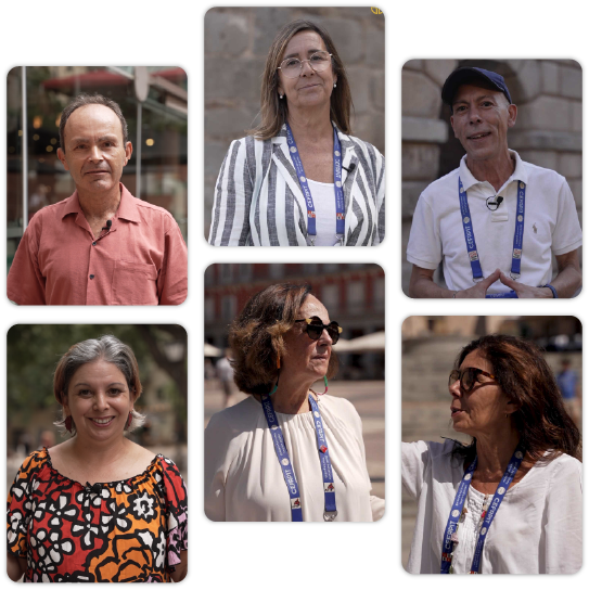 Fotografías de los guias