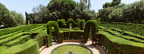 Fotografía del laberinto de Horta