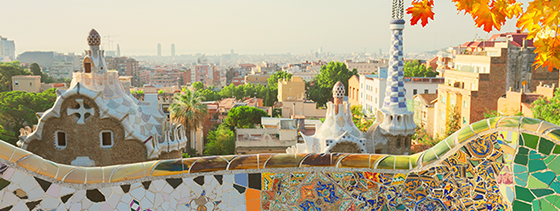 parque guell fotografía